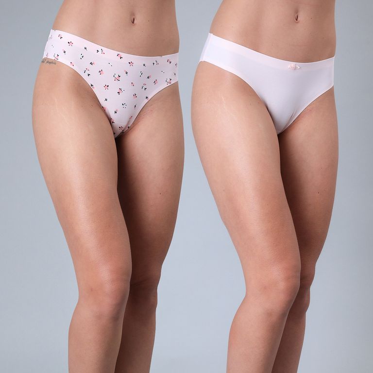 Pack De 2 Calzones Bikinis Mujer Algodón