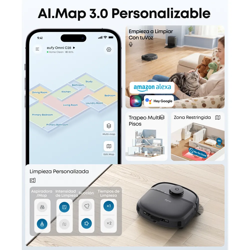 eufy Omni C28 Gris, foto 8