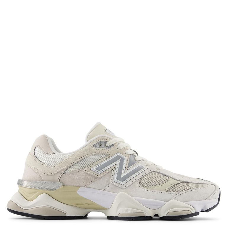 9060 Zapatilla Urbana Mujer Cuero Beige