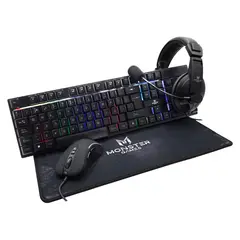 MONSTER GAMES - Kit 4 En 1 Inser