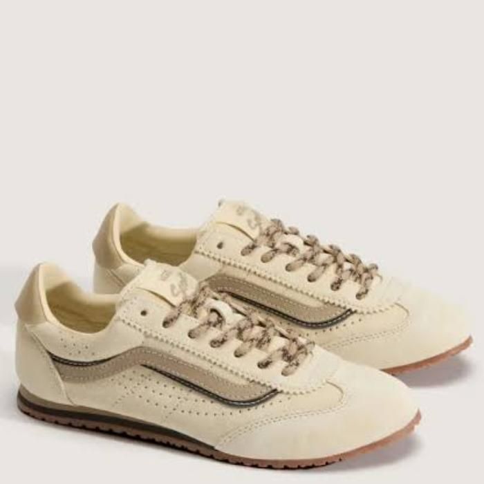 Super Lowpro Zapatilla Urbana Mujer Cuero Beige