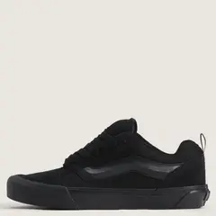 VANS - Knu Skool Zapatilla Urbana Mujer Cuero Negro