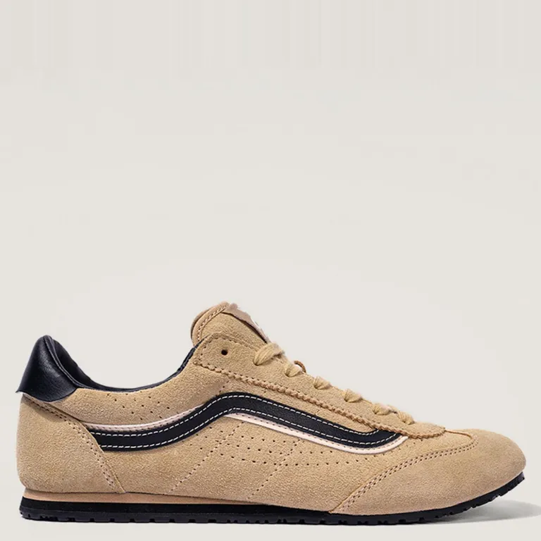 Super Lowpro Zapatilla Urbana Mujer Cuero Beige