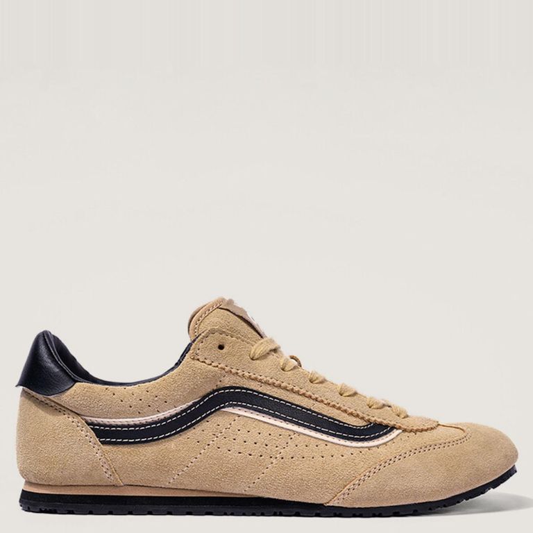 Super Lowpro Zapatilla Urbana Mujer Cuero Beige