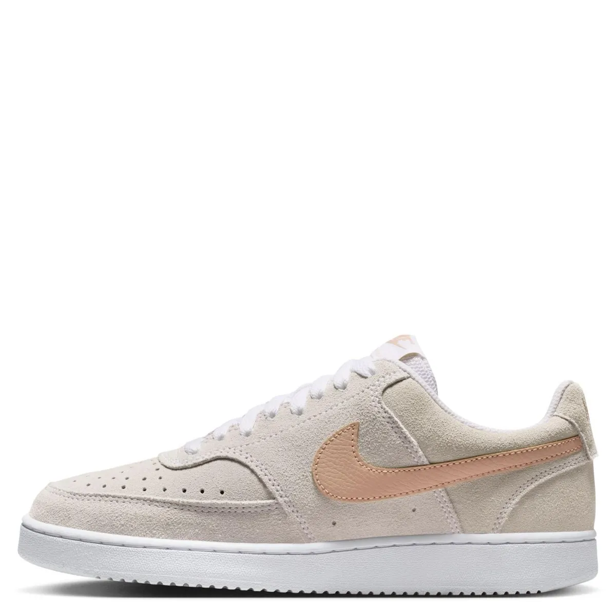 NIKE - Court Vision Zapatilla Urbana Mujer Cuero Blanco Nike