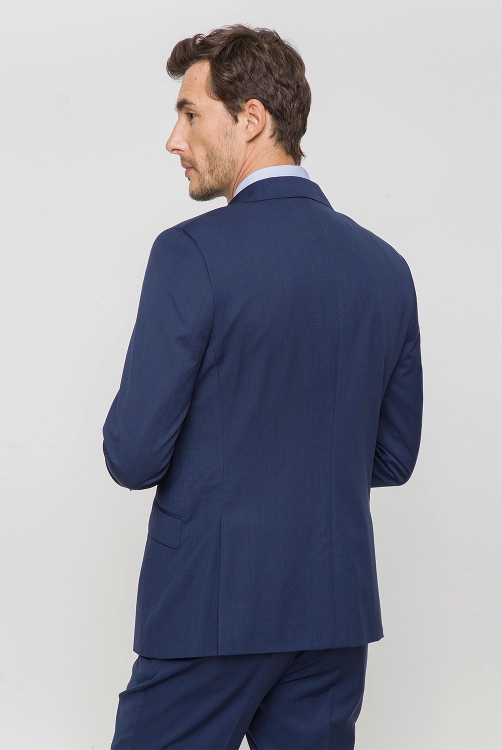 LA MARTINA - Chaqueta Traje Formal Hombre Lana Slim Fit La Martina
