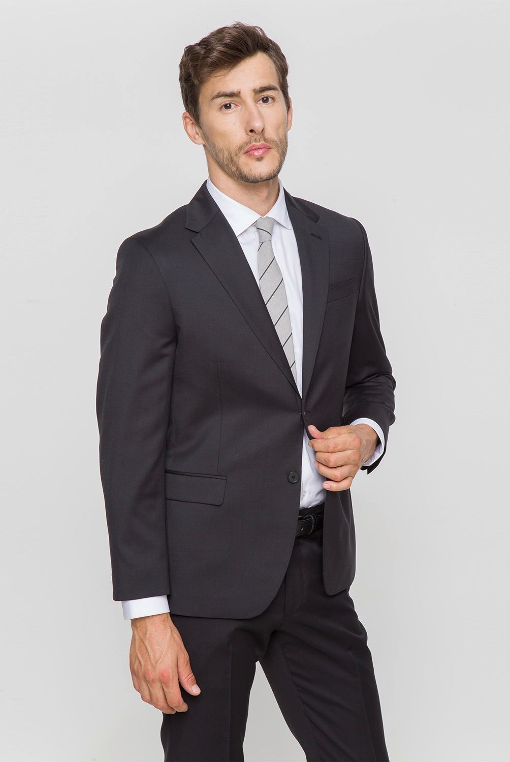 LA MARTINA - Chaqueta Traje Formal Hombre Lana Slim Fit La Martina
