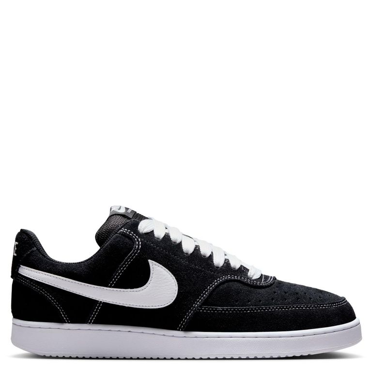 Court Vision Lo Fl Zapatilla Urbana Hombre Cuero Negro