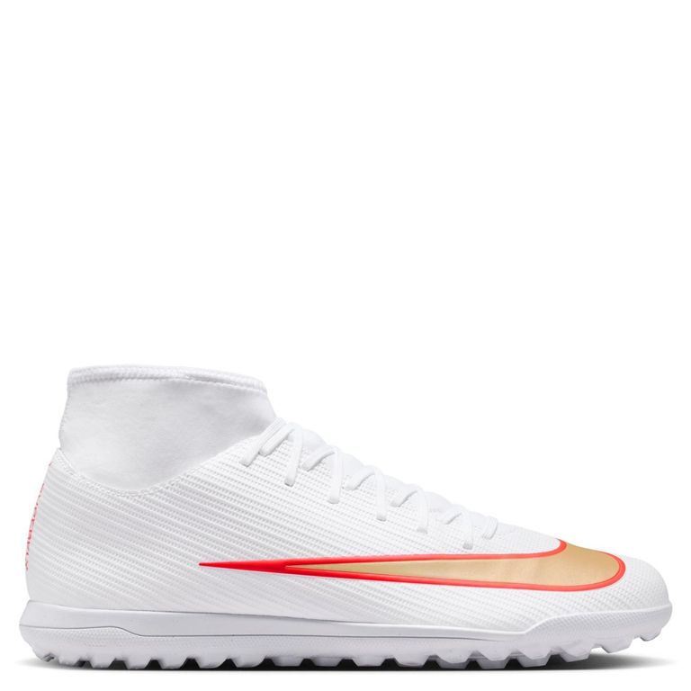 Superfly 11 Club Zapatilla Baby Fútbol Hombre Cuero Blanco