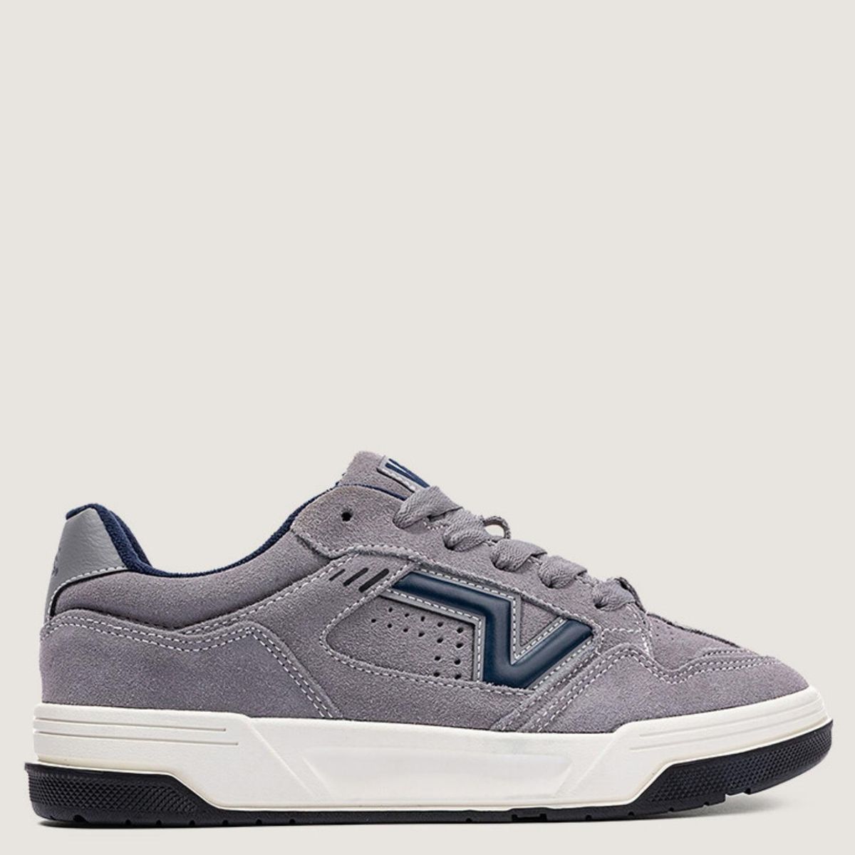 VANS - Upland Zapatilla Urbana Hombre Cuero Gris Vans