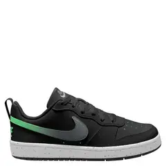NIKE - Court Borough Low Fade Zapatilla Urbana Niño Negro (34.5 a 38.5)