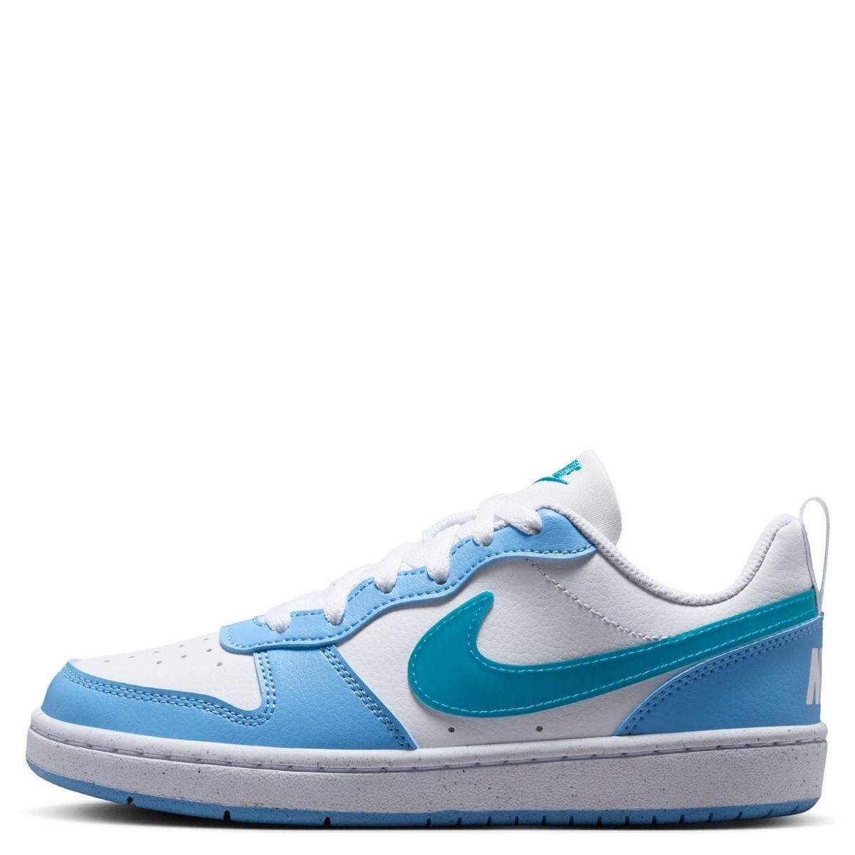 NIKE - Court Borough Low Jes Zapatilla Urbana Niño Blanco (35 a 38.5) Nike