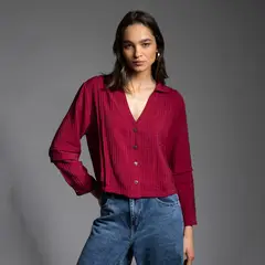 LOLITA LPK - Blusa Allira Burdeo Mujer