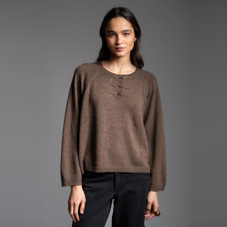 Chaleco Kioto Chocolate Mujer