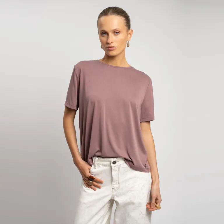 Polera Celia Malva Mujer