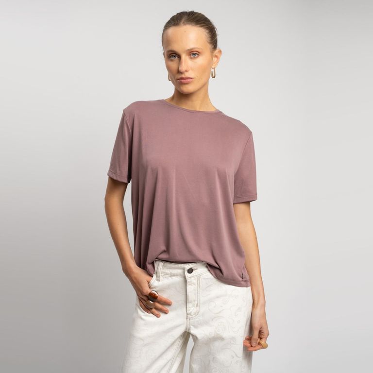 Polera Celia Malva Mujer