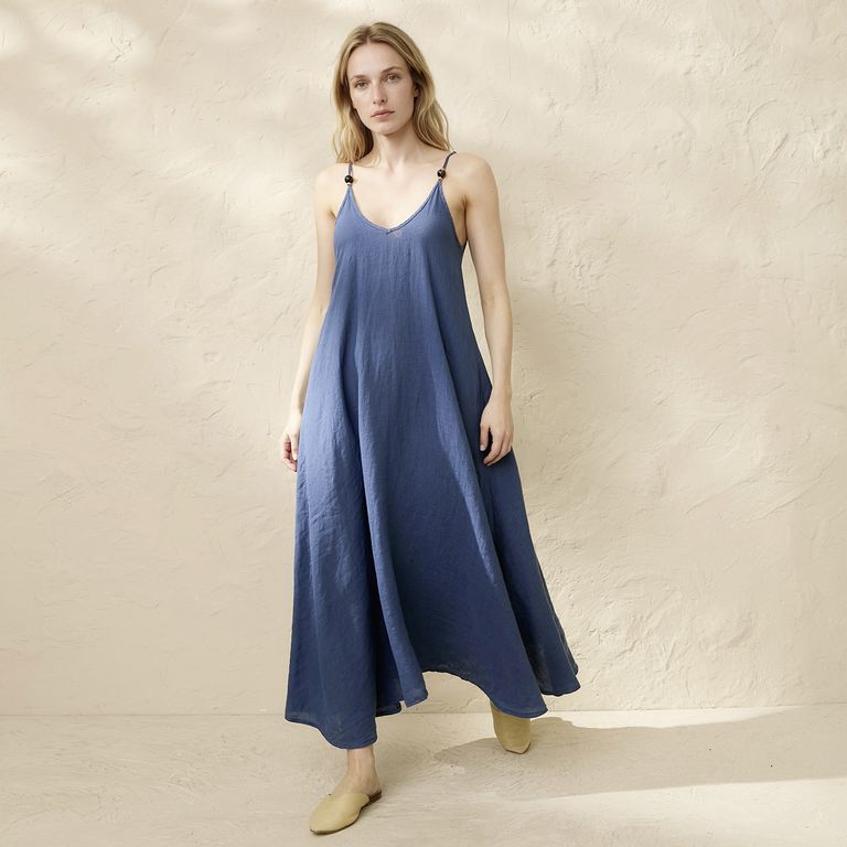 Vestido Lino Italia