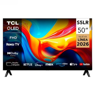 Tcl Smart Tv 50"" Qled Fhd S5Lr Roku Tv