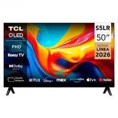 TCL - Smart TV 50" QLED FHD S5LR Roku TV