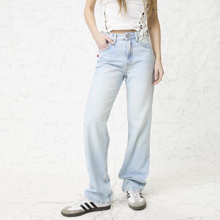 Jeans Mujer Tiro Alto