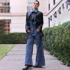 RUPHA - Jeans Tiro Medio Mujer