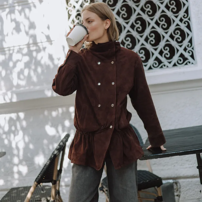 Chaqueta Cuero Mujer