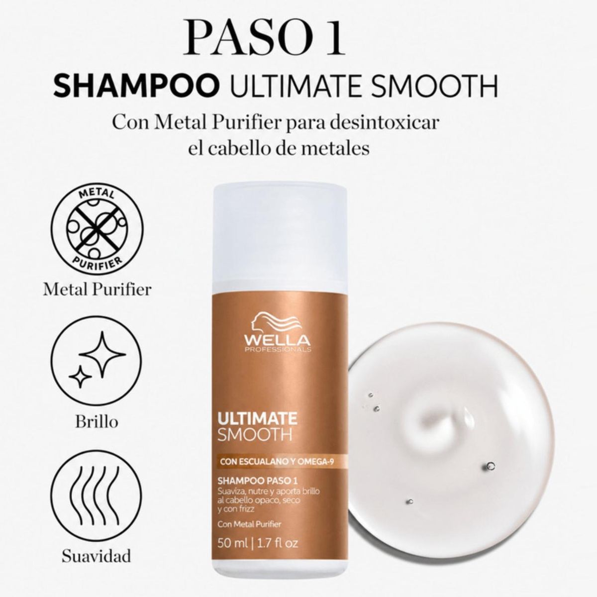 WELLA - Shampoo Ultimate Smooth 50Ml Wella