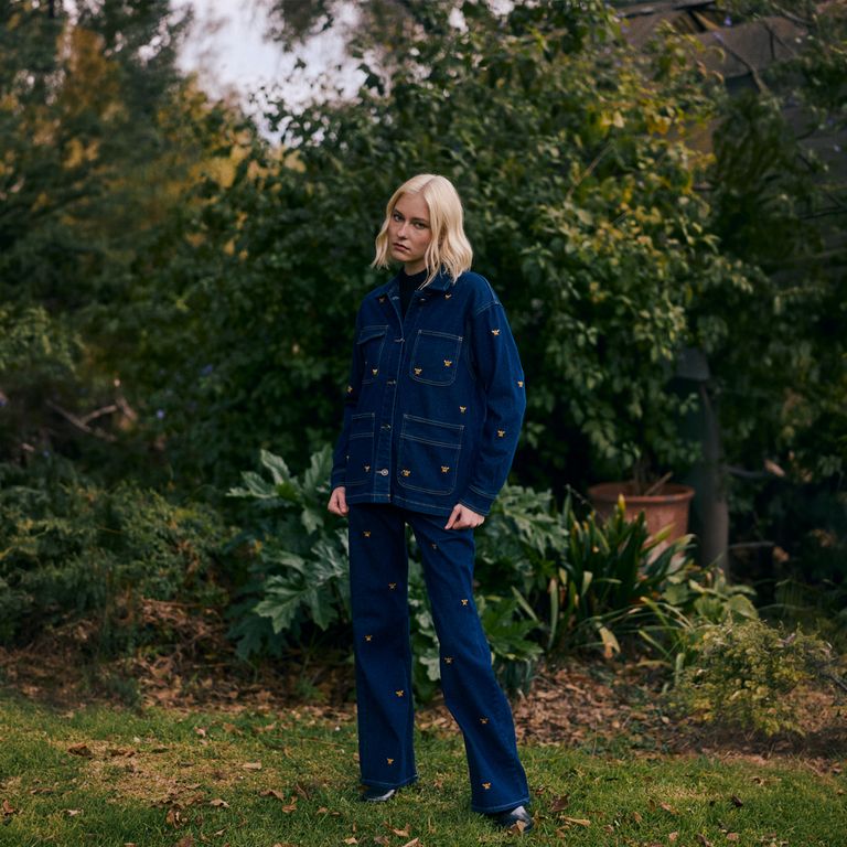Chaqueta Louisa Índigo Mujer