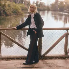 MUTH - Jeans Tiro Medio Mujer