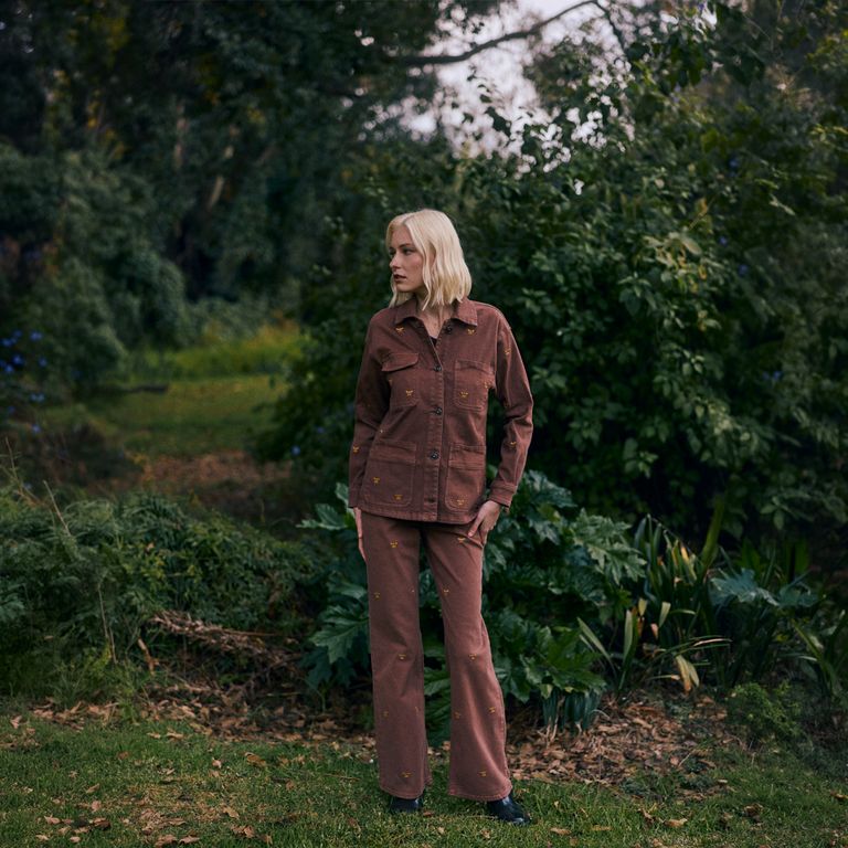 Chaqueta Louisa Café Mujer