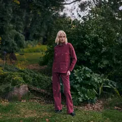 MUTH - Chaqueta Louisa Burdeo Mujer