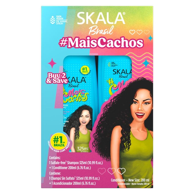 Kit Shampoo y Acondicionador Mais Cacho