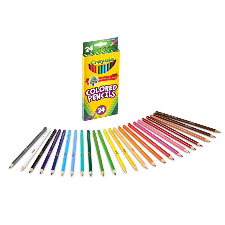 Lápices De Colores Largos