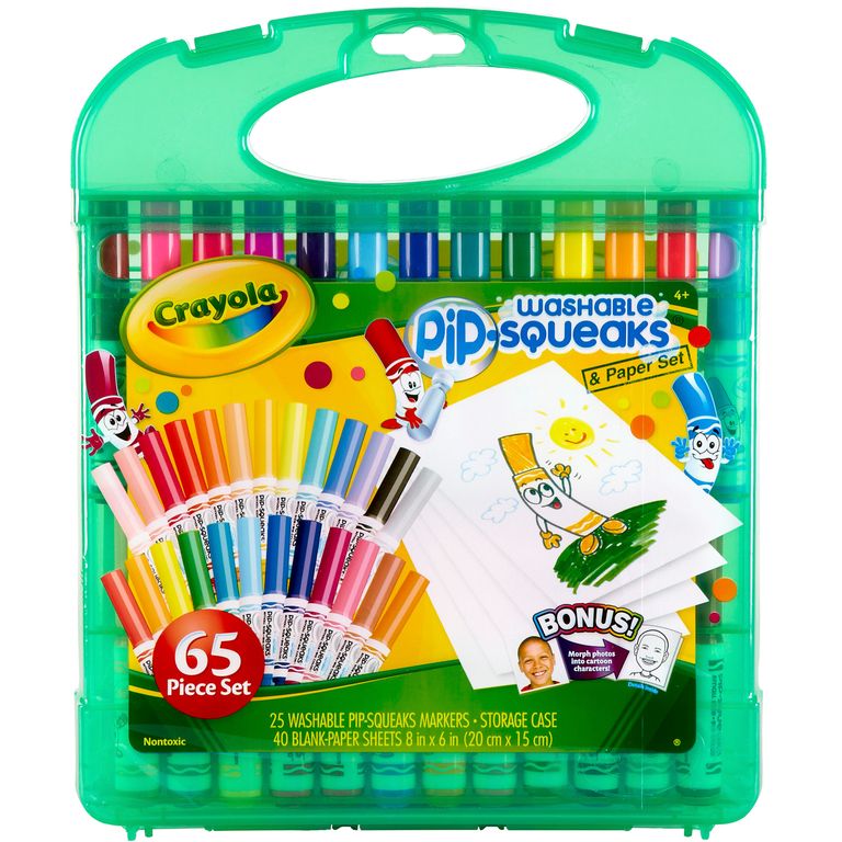 Maleta Washable Pip Squeaks 65 Piezas