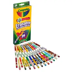 CRAYOLA - Lápices de Colores Borrables