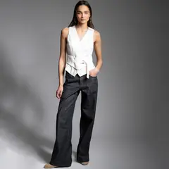 LOLITA LPK - Vest Clementine Blanco Mujer