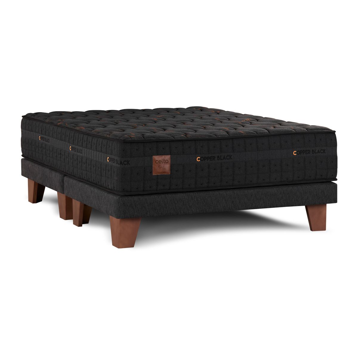 CELTA - Cama Europea Copper Black Super King Celta