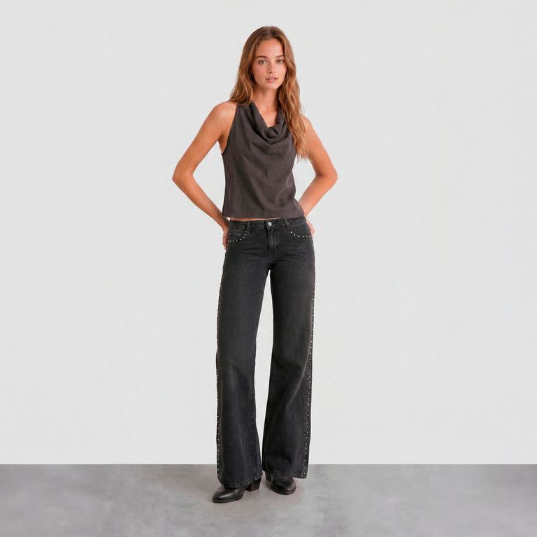 Top Halter Dark Mujer