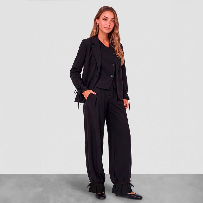 Blazer Tencel Mujer