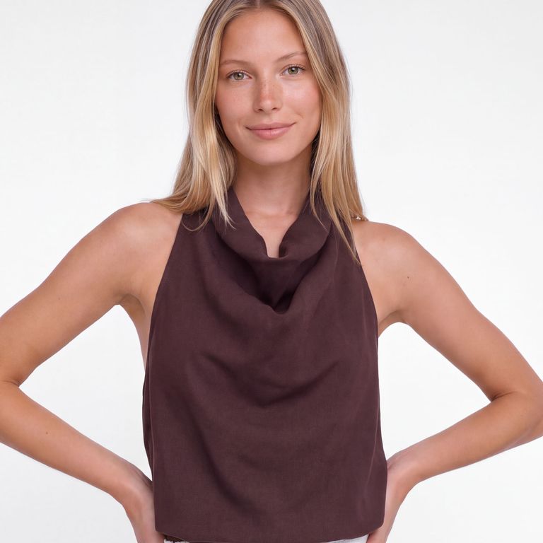Blusa Halter Mujer