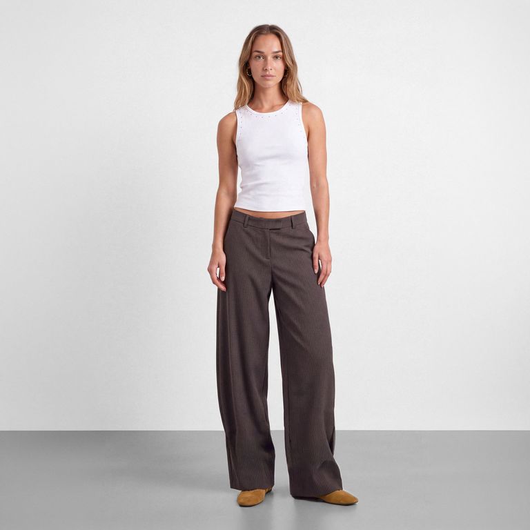 Pantalón Tiro Bajo Mujer