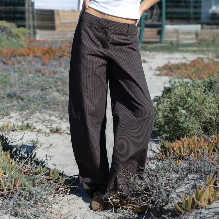 Pantalón Sastrero Balloon Mujer