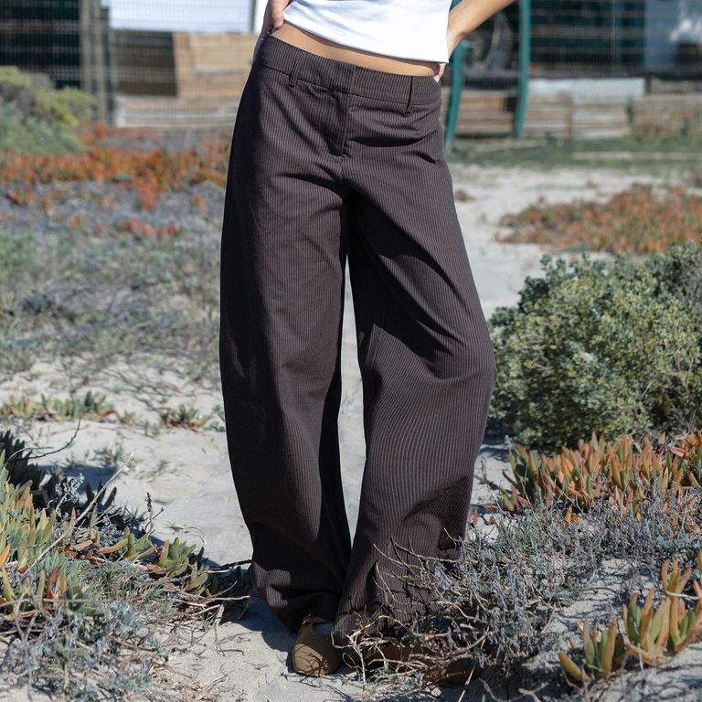 Pantalón Tiro Bajo Mujer