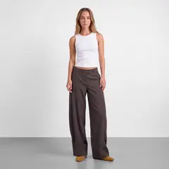 RAINDOOR - Pantalón Sastrero Balloon Mujer