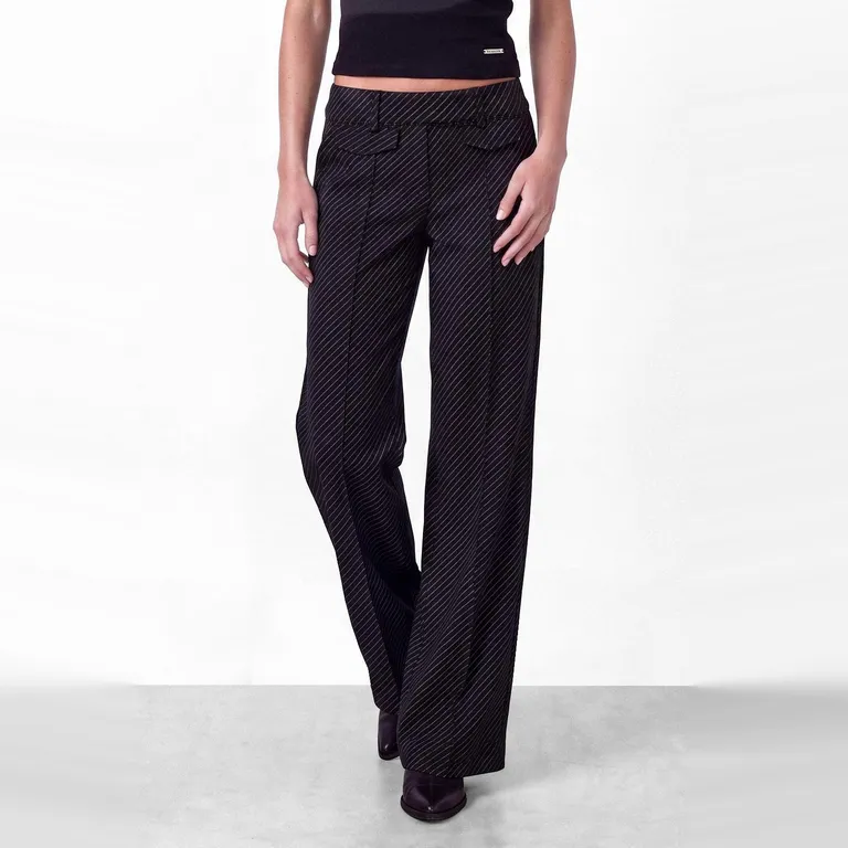 Pantalón Sastrero Rayas Mujer