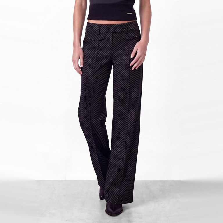 Pantalón Sastrero Rayas Mujer
