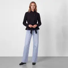 RAINDOOR - Jeans Brillos Tiro Bajo Mujer