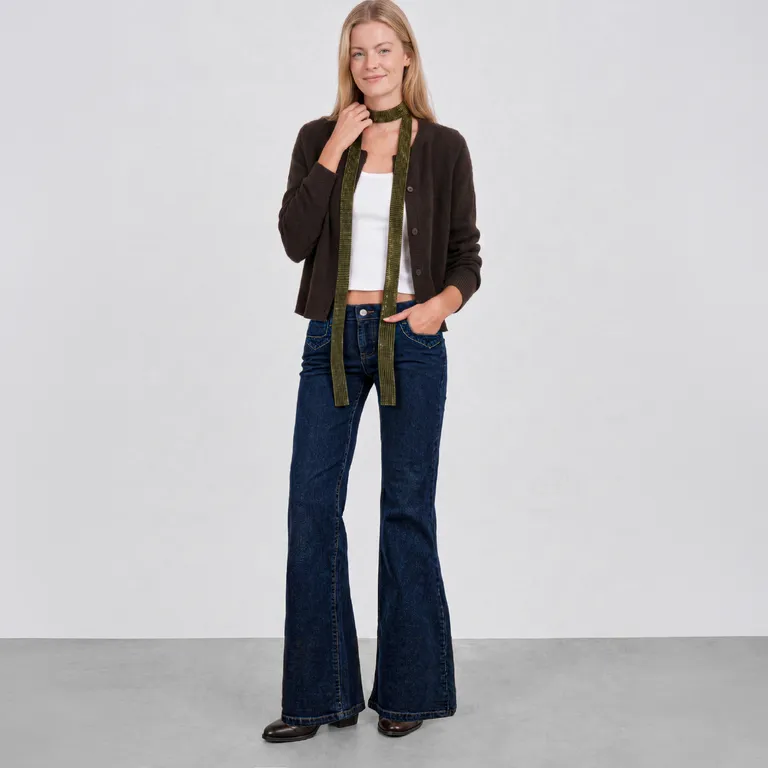 Pantalón Bolsillo Estrella Mujer