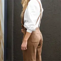 RAINDOOR - Jardinera Denim Brown Mujer