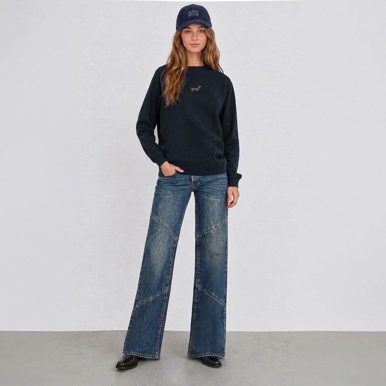 Polerón Crew Neck Perro Mujer